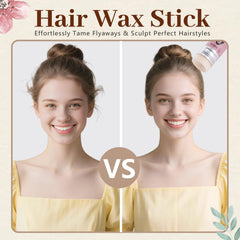 SYGY hair wax stick applied to hairline for quick frizz control