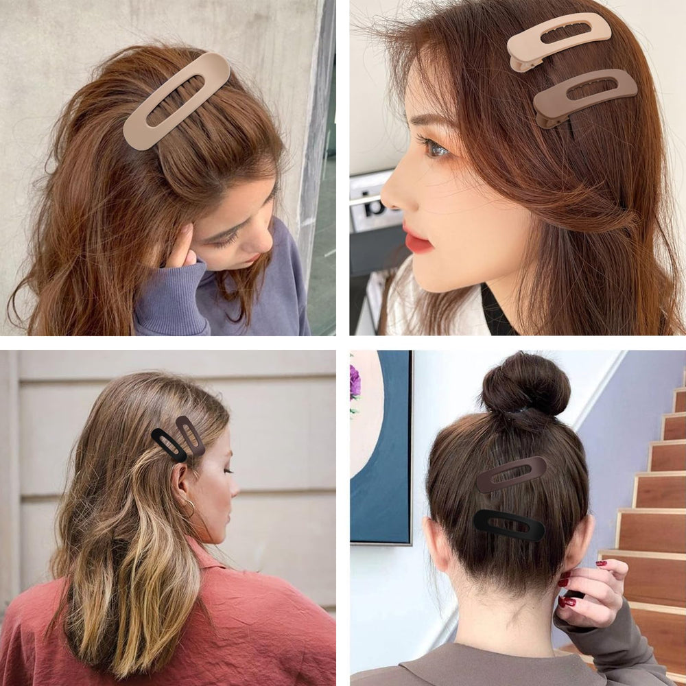 SYGY large clip securing a small half-up style with discreet profile