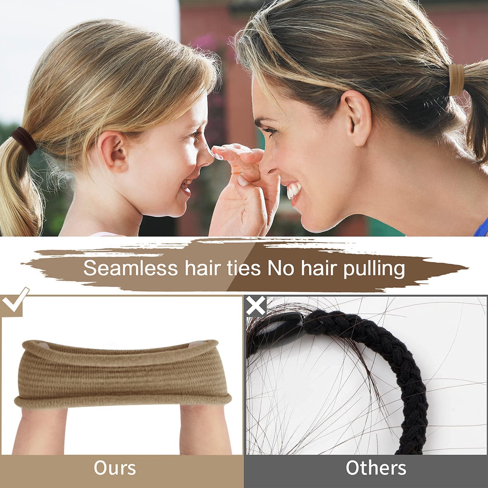 SYGY spread of neutral colors showing easy color-matching with hair tones