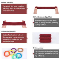 SYGY storage scrunchie holder keeping ties tidy and travel-ready