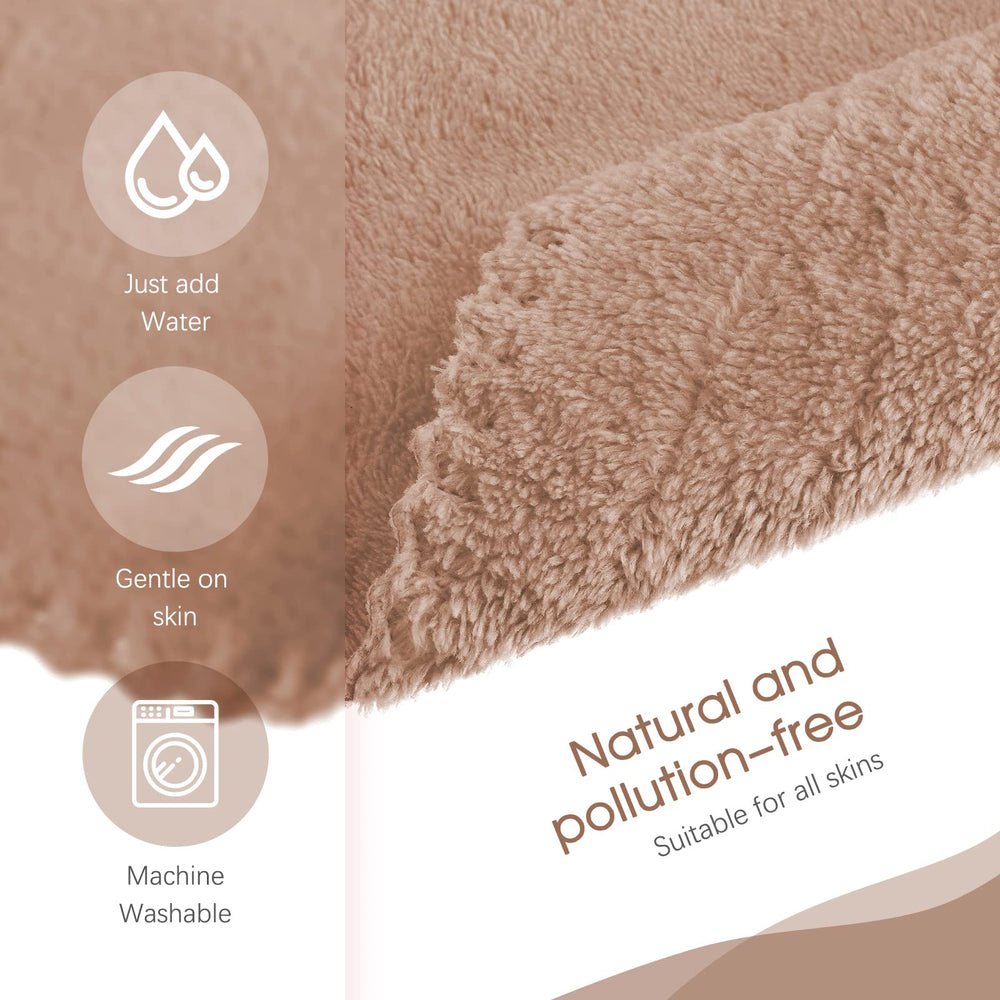 Syhood cloth on bathroom counter showing everyday facial care convenience