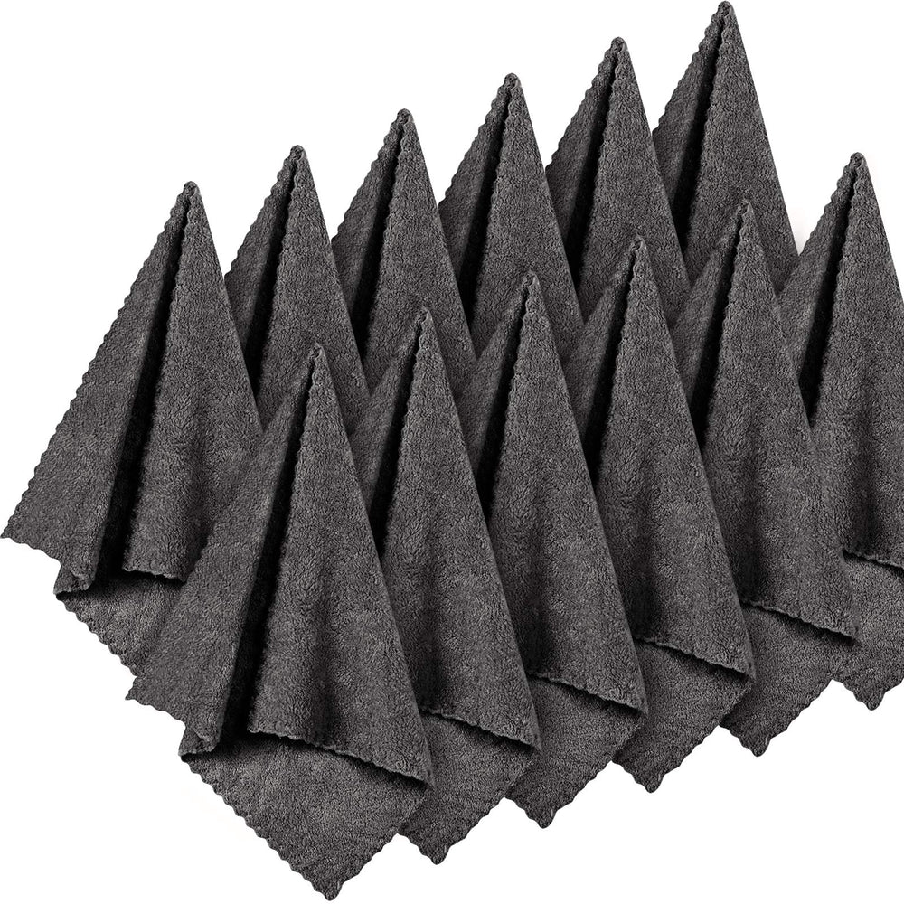 Syhood front packaging showing dark grey towels and quantity benefit