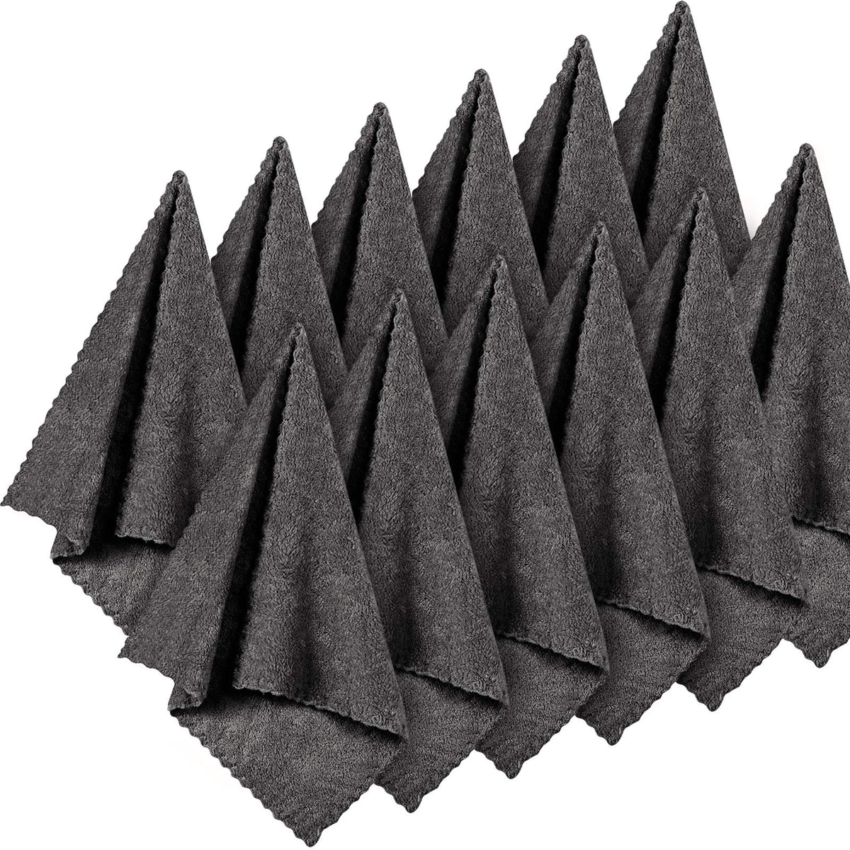 Syhood front packaging showing dark grey towels and quantity benefit