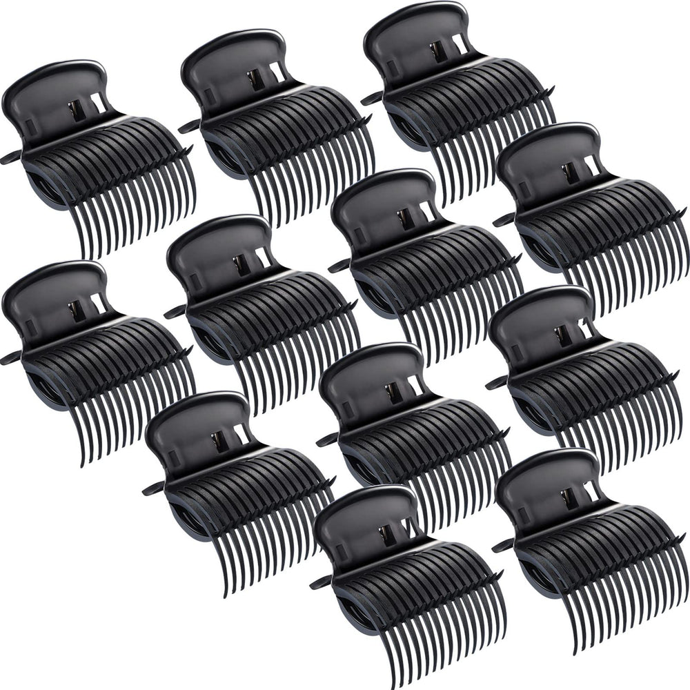 Syhood front packaging showing 12 black roller clips and benefits