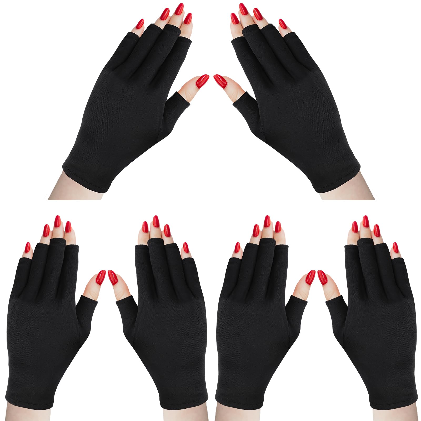 Syhood front view packaging showing three glove pairs and clear protection benefit