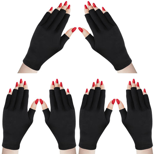 Syhood front view packaging showing three glove pairs and clear protection benefit