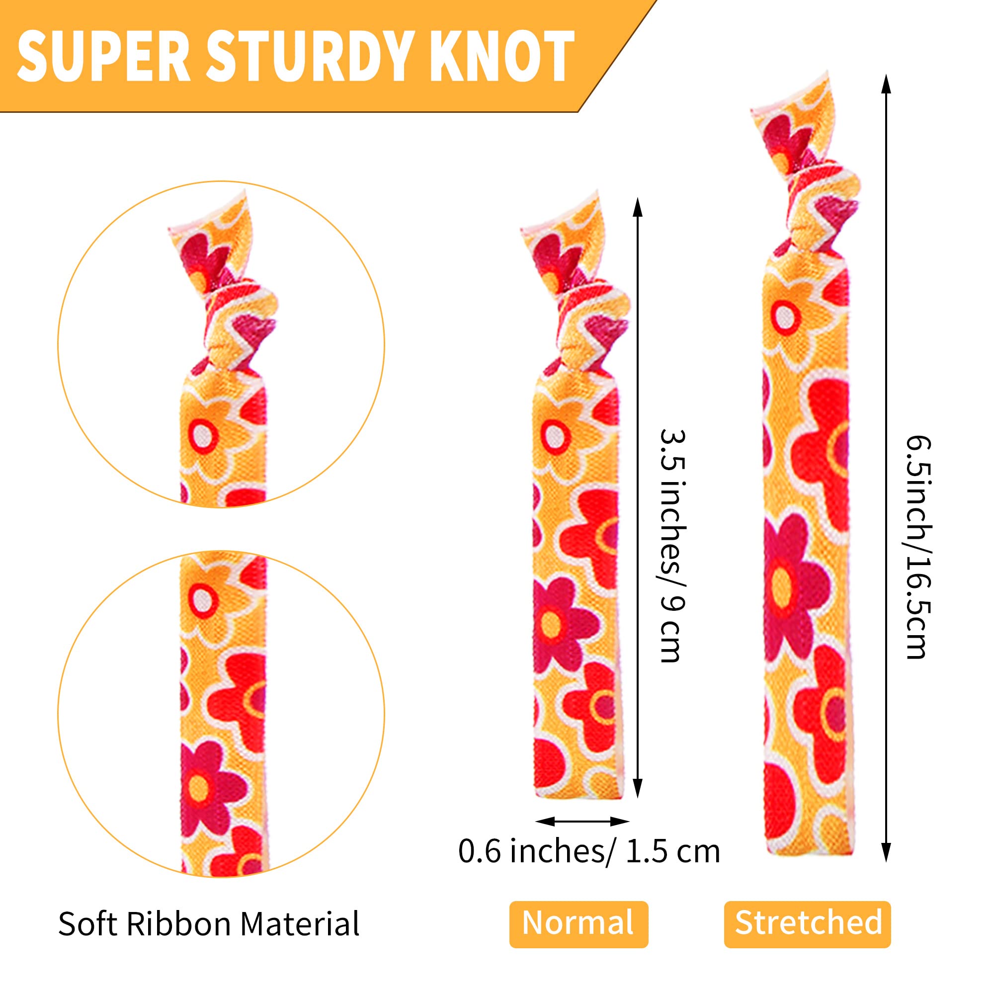 Syhood solid color array of elastics displaying matching options and convenience