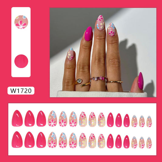 SYPAFG close-up of floral nail art showing glossy detail and salon finish benefit