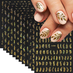 SYPAFG front packaging showing 12 sheets and gold leaf designs, fast glam