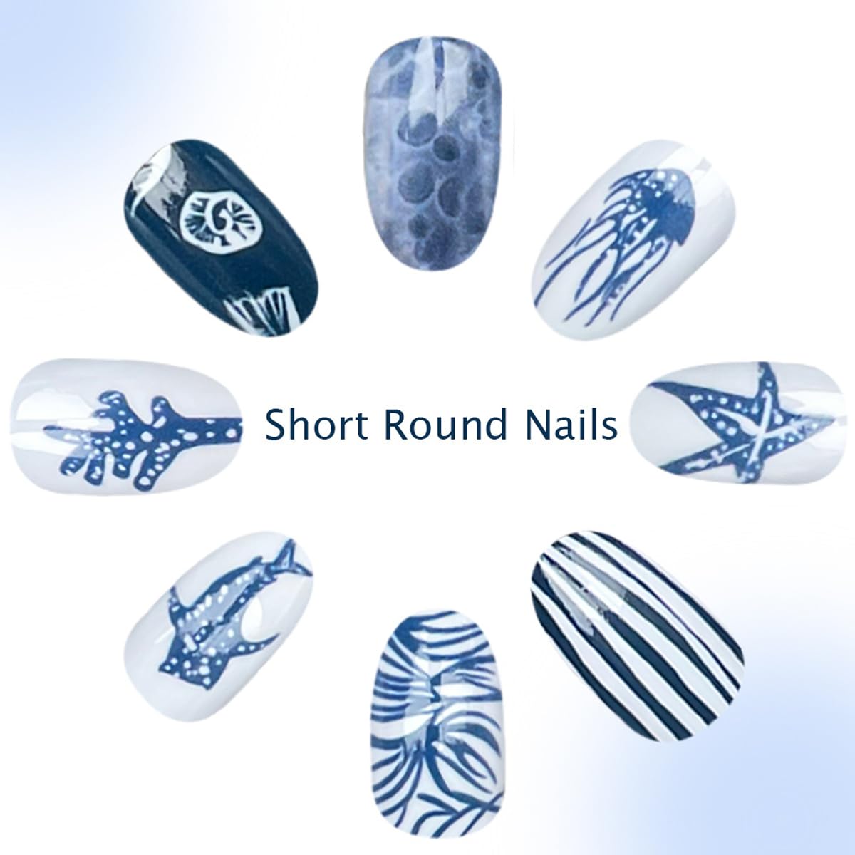 SYPAFG kit layout with nails, jelly glue stickers, file and wooden stick