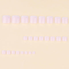 SYPAFG pressing on toenail during application, fast secure adhesion benefit