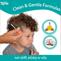 T is for Tame in use on toddler hair calming flyaways for neat edges