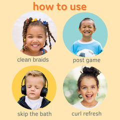 T is for Tame label close-up highlighting gentle ingredients and safety benefit