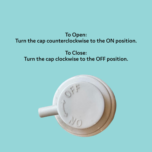 T is for Tame puff applicator releasing powder for quick gentle touch-ups benefit