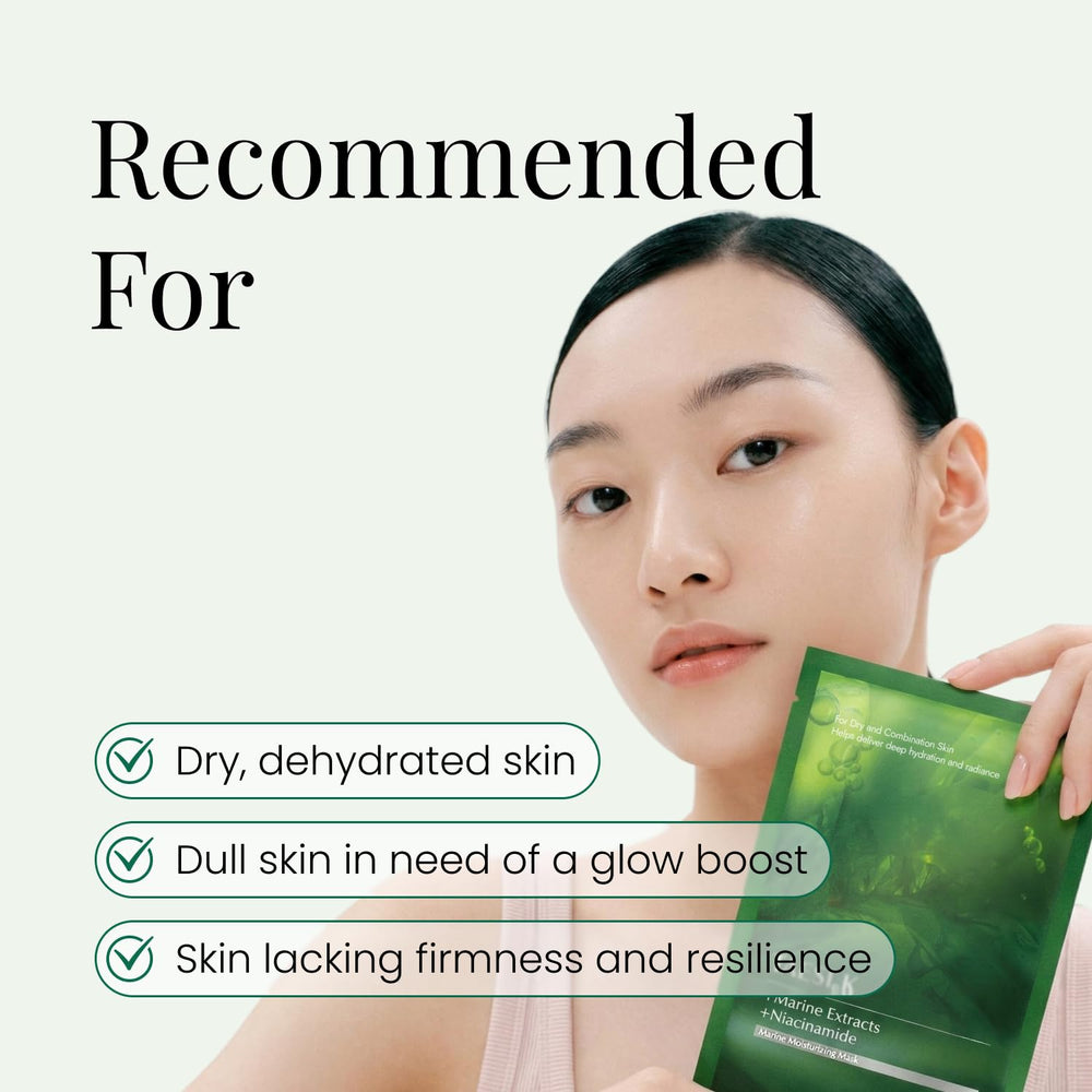 TAESI.K essence dispensed on hand highlighting lightweight serum and fast absorption