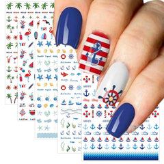 TailaiMei front packaging showing all 12 summer decal sheets and variety