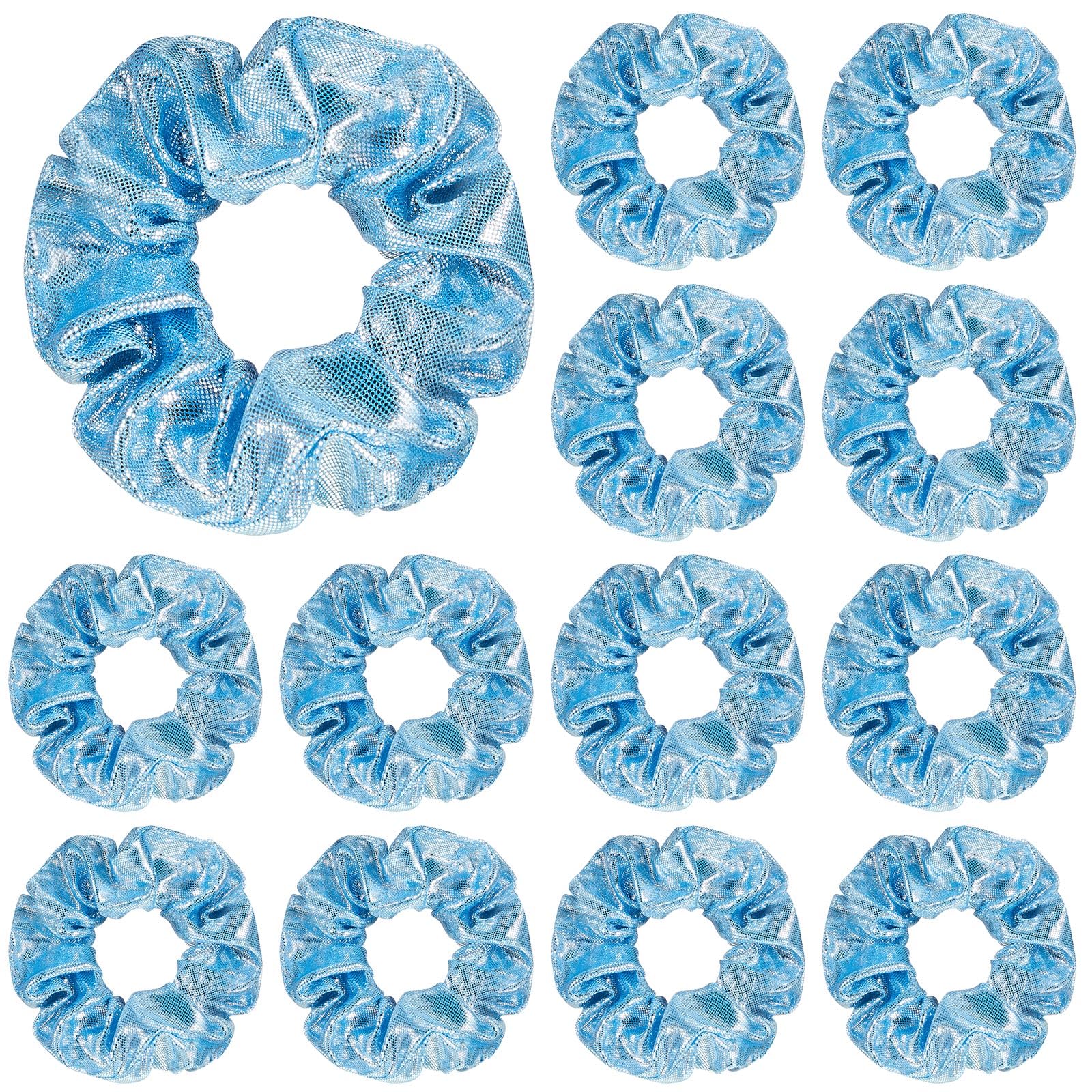 taiyin front packaging light blue scrunchies showing full 24-pack and value