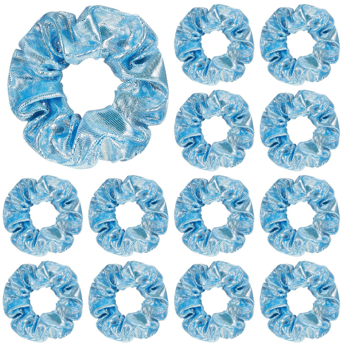 taiyin front packaging light blue scrunchies showing full 24-pack and value