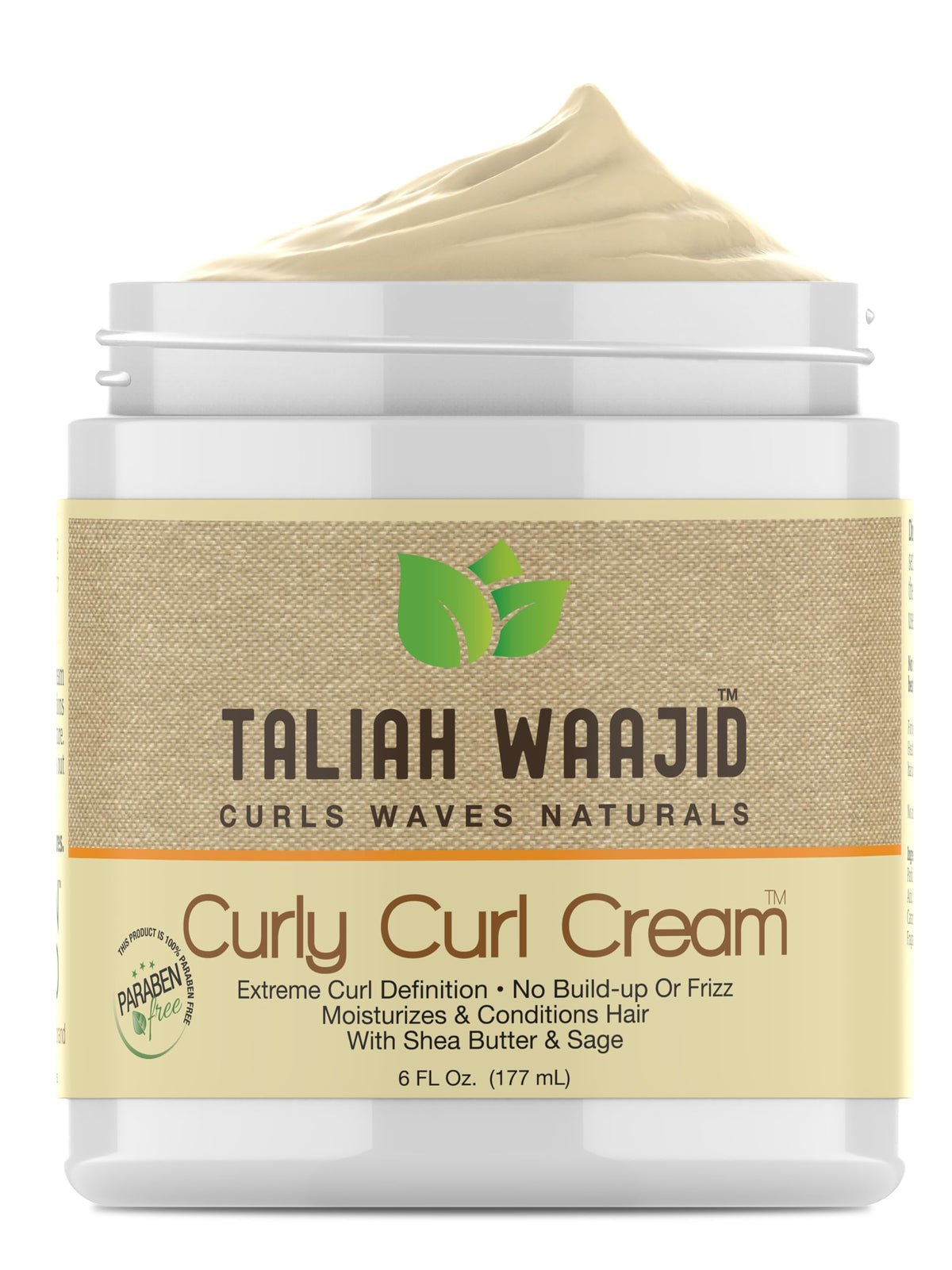 Taliah Waajid front packaging showing product and benefits