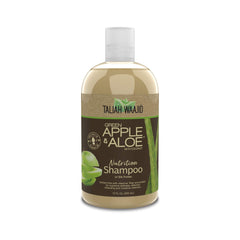 Taliah Waajid shampoo bottle front view showing label and nourishing formula benefits