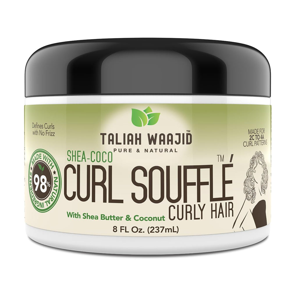 Taliah Waajid Shea Coco jar front view showing label and easy scooping benefit