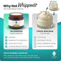Tallowbourn balm tucked in a purse showing travel-ready convenience and emergency skin care