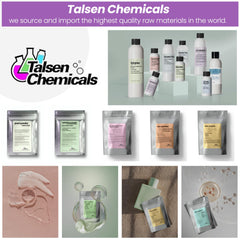 Talsen Chemicals DIY workstation with ingredients for efficient formulation