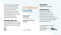 Talsen Chemicals D-Panthenol dispensing close-up for precise formulation control