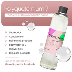 Talsen Chemicals mixed into shampoo demonstrating improved slip