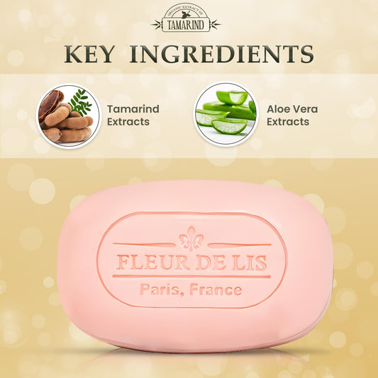 Tamarind soap nectar rich lather close-up highlighting creamy cleanse