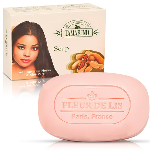 Tamarind soap nectar front packaging showing bar and scent benefit