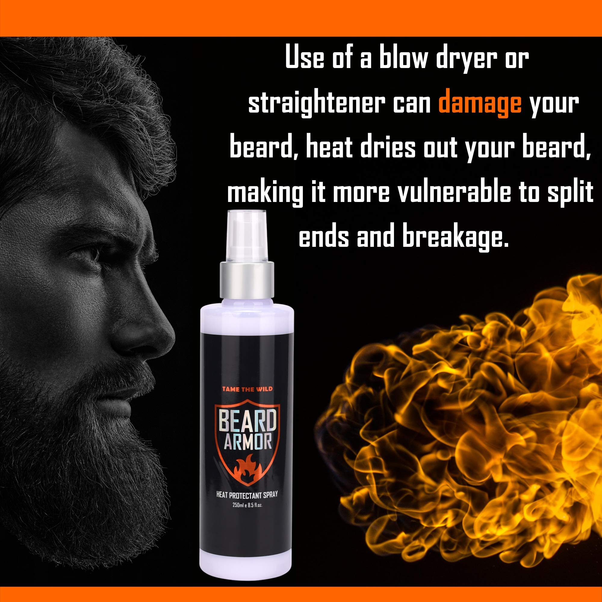TAME THE WILD applied while using a straightening brush to reduce frizz