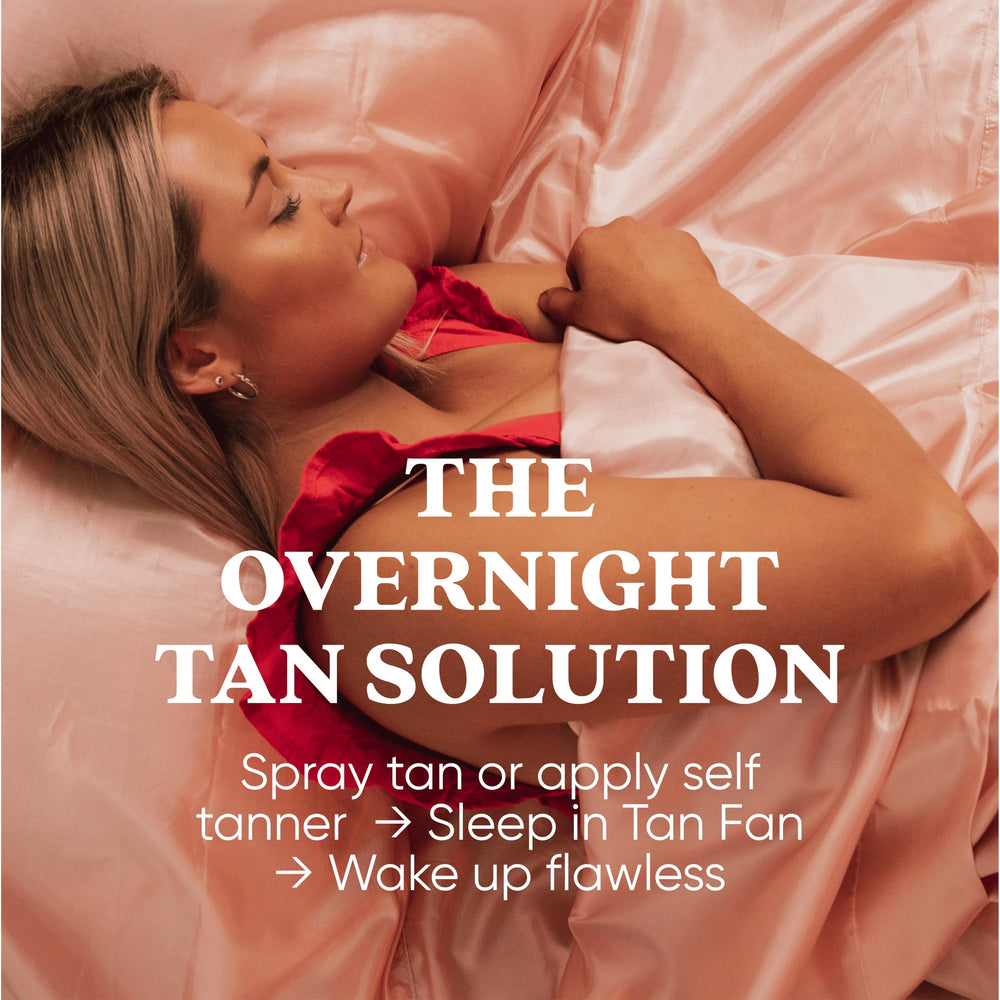 Tan Fan foot opening detail providing cooling airflow and comfort benefit