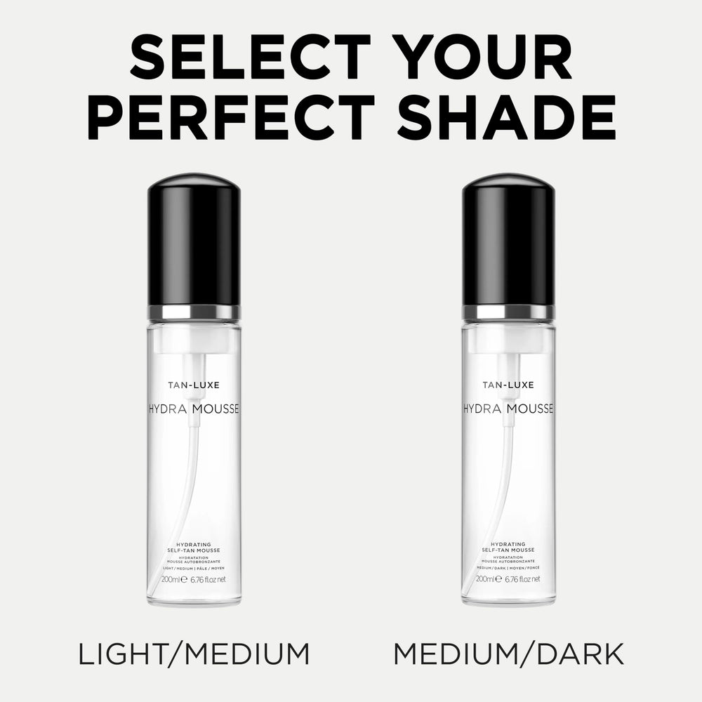 TAN-LUXE lifestyle vanity placement highlighting daily routine fit