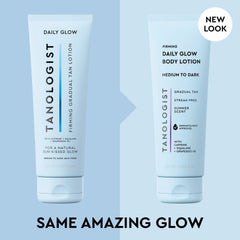 Tanologist lotion pump dispensing creamy texture for fast absorption benefit