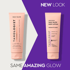 Tanologist lotion texture close-up demonstrating lightweight absorption