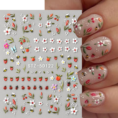 TANYOOTO ladybug and bee motifs detail showing vibrant summer accents