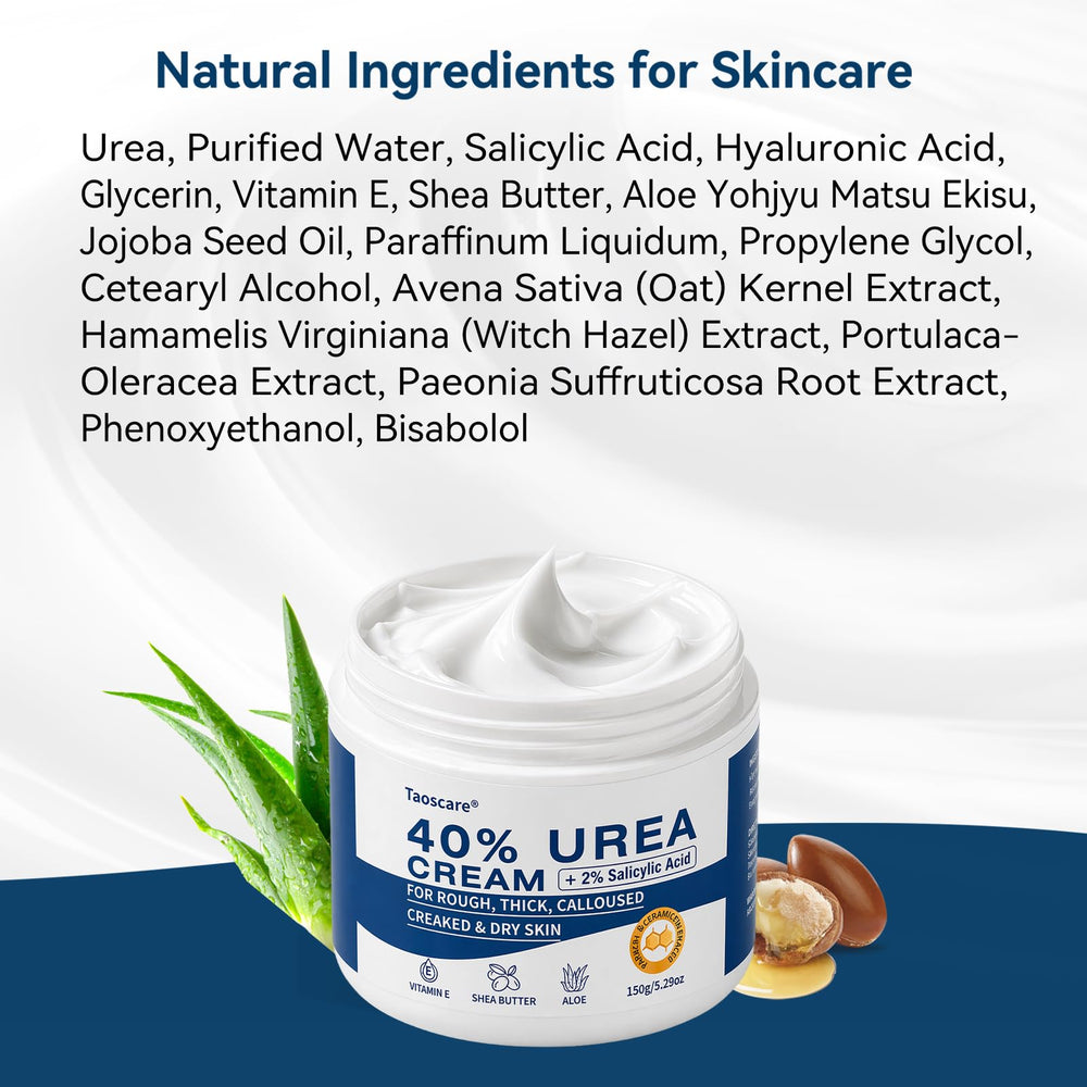 Taoscare open cap with cream dollop illustrating easy dispensing and application
