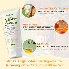 Taoscare applying balm to palm for targeted long-lasting hydration