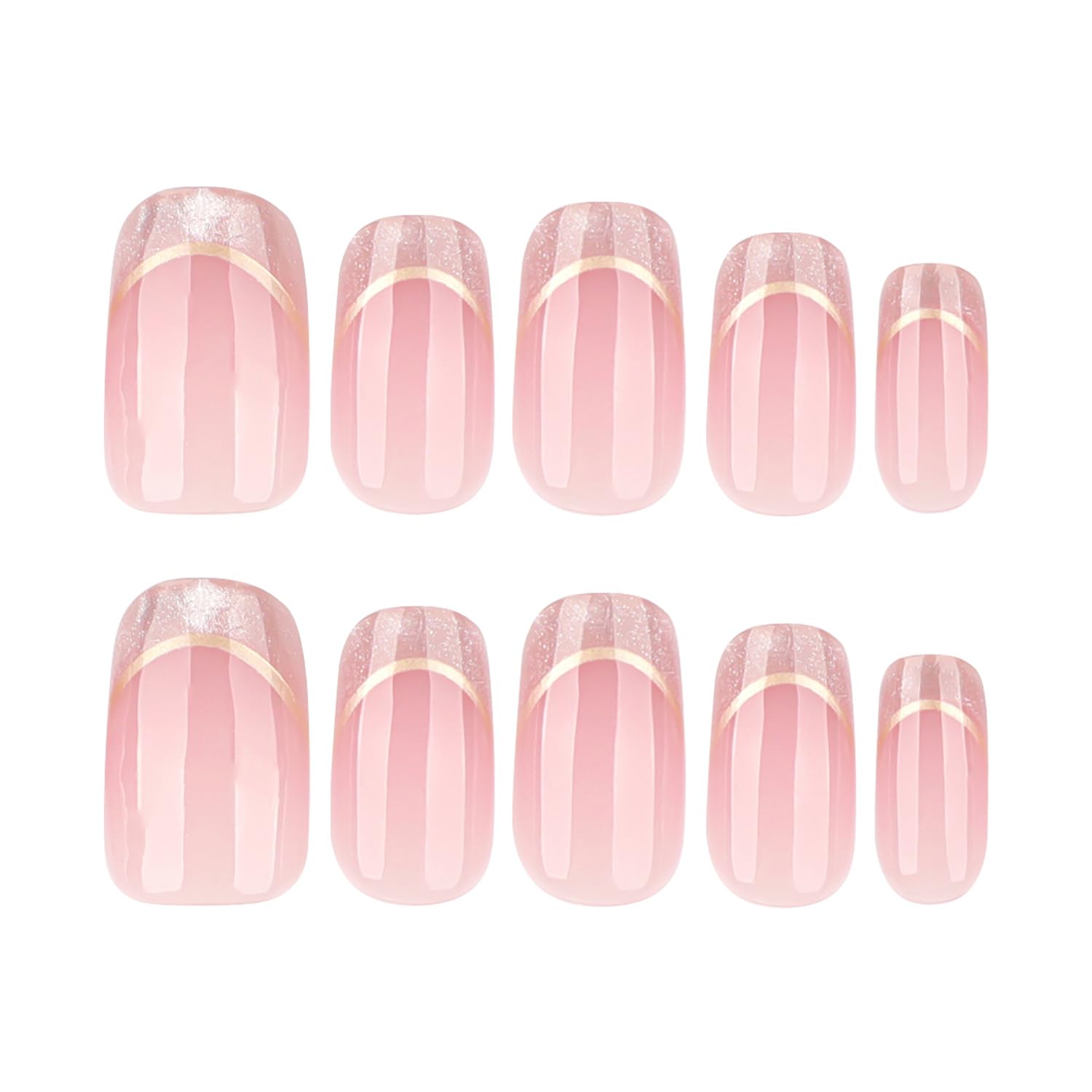 Taoyisent close-up of glitter tips highlighting sparkle and refined shine