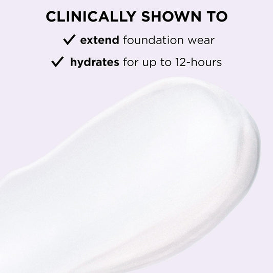 tarte base tape serum texture closeup illustrating smooth glide and moisturizing finish