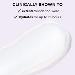 tarte base tape serum texture closeup illustrating smooth glide and moisturizing finish