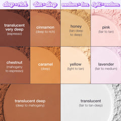 tarte swatch on arm demonstrating pink shade and natural finish