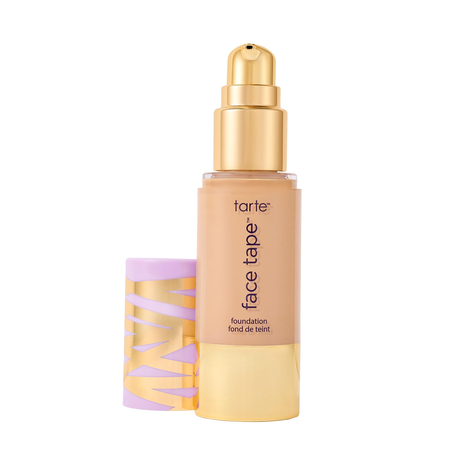tarte front bottle showing product packaging and pump for easy dispensing