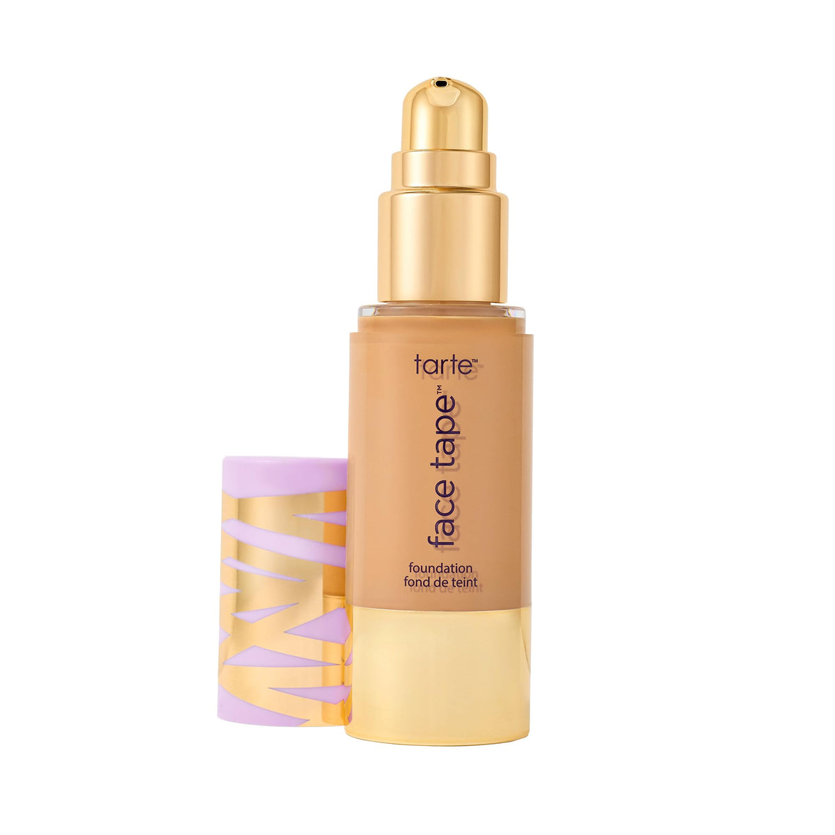 tarte front packaging showing foundation bottle and branding for easy recognition