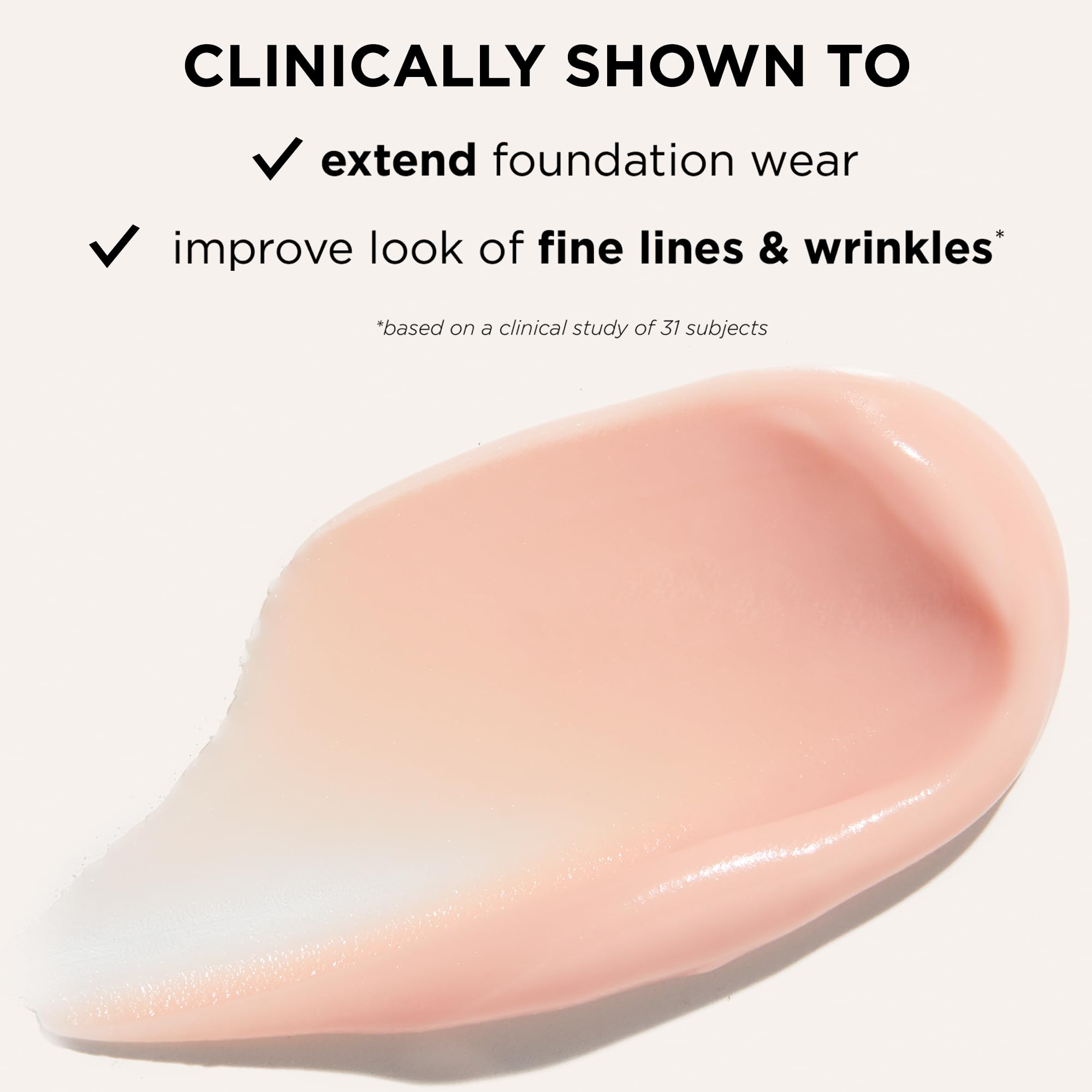 tarte Face Tape pump dispensing primer, demonstrating easy hygienic application and control