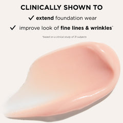 tarte Face Tape pump dispensing primer, demonstrating easy hygienic application and control