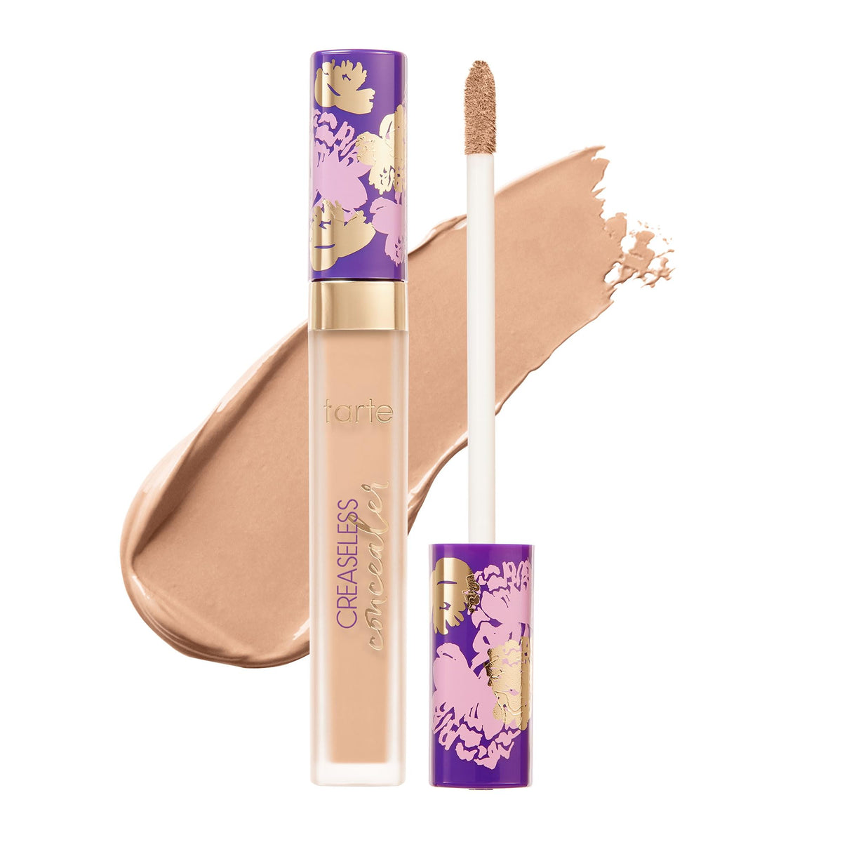 tarte full-size tube front view showing sleek packaging and coverage benefits
