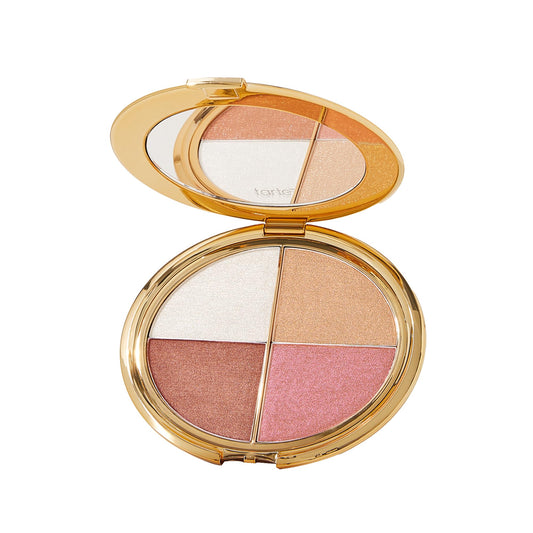 tarte front packaging showing compact portable glow benefits