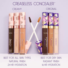 tarte on bathroom vanity with mirror, lifestyle scene suggests daily routine